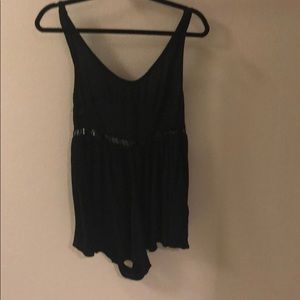 Black LF romper
